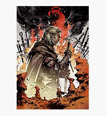 Geralt of rivia Artwork Photographic Print