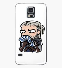 Geralt playing gwent Case/Skin for Samsung Galaxy
