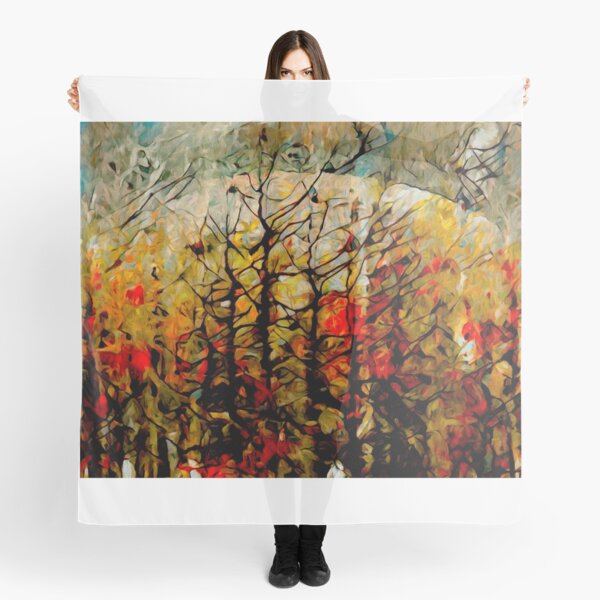 Trees in August Scarf