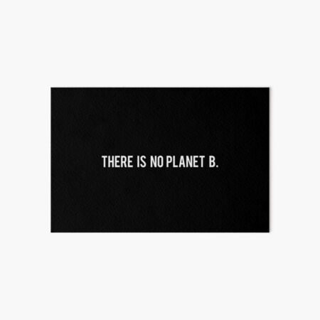 There Is No Planet B Art Board Print