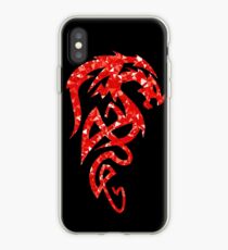 Red dragon iPhone Case