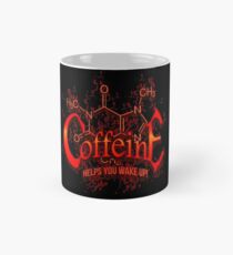 Coffeine Metal Style Mug