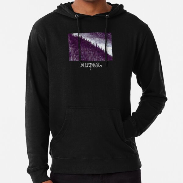 Purple Brand French Terry Pullover Hoodie - DANDELION BLACK