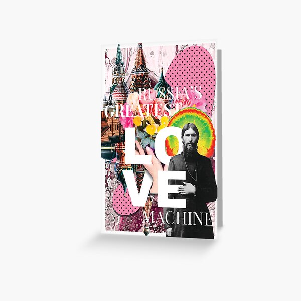 Russia's greatest love machine Greeting Card