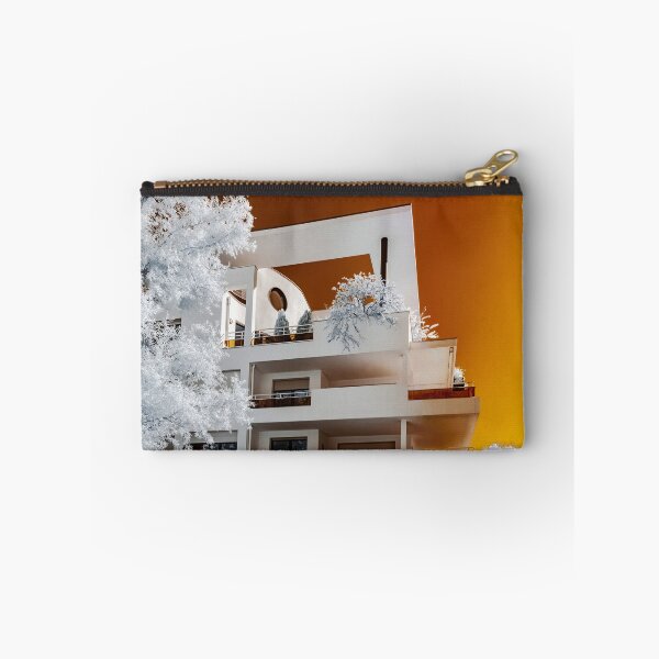 Item preview, Modern apartment building in Strasbourg, infrared view, sunny day, France designed and sold by Alexander Sorokopud.