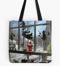 Christmas Window Tote Bag