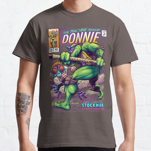 Girl's Teenage Mutant Ninja Turtles Donatello Face T-Shirt - Green Apple -  Large