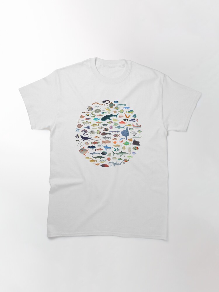 Alternate view of One Hundred Fish Classic T-Shirt