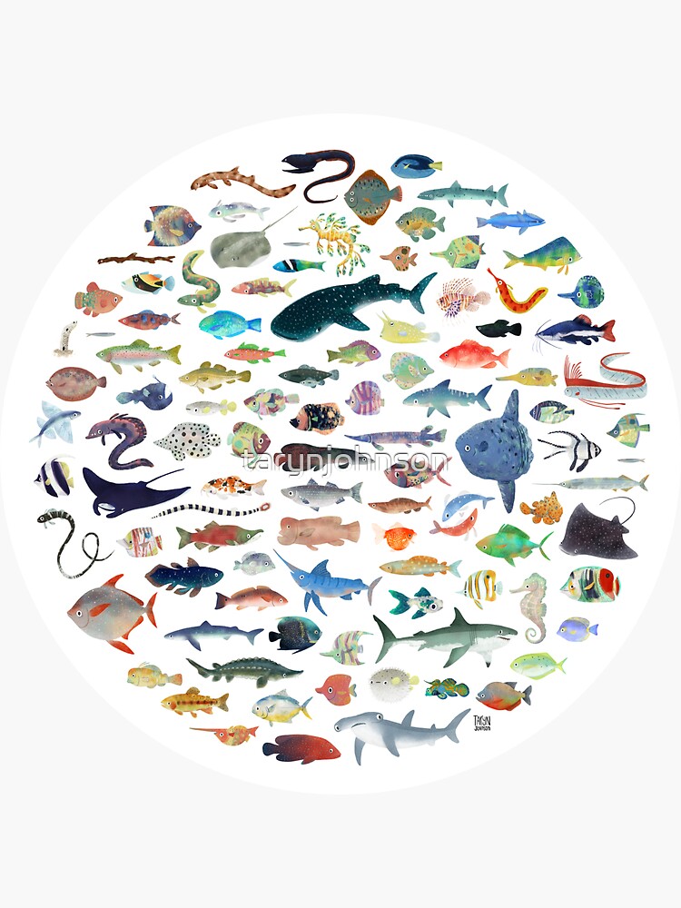 One Hundred Fish by tarynjohnson