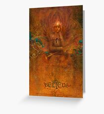 Believe Greeting Card