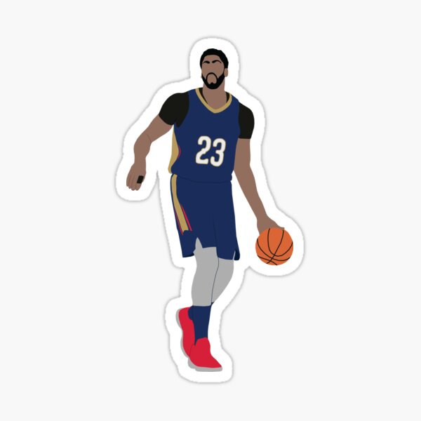 Aperçu de l'œuvre Anthony Davis créée et vendue par Draws Sports.