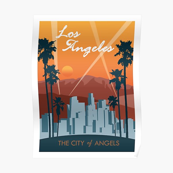 Affiche de voyage de Los Angeles Poster
