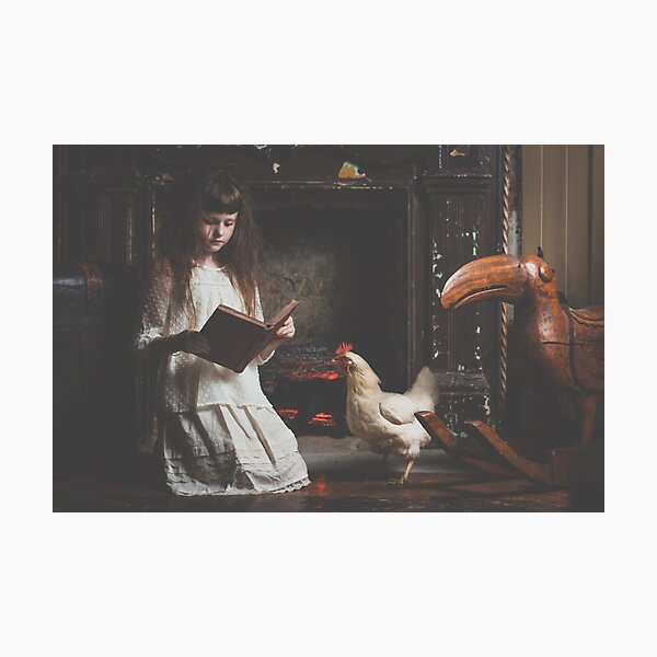 Item preview, Reading by the Fire designed and sold by KilkennyCat Art.
