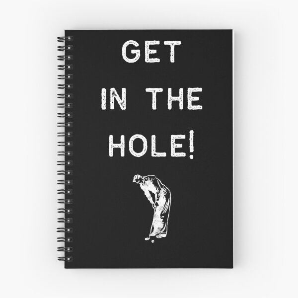 Item preview, Golf Shirt Get In The Hole White Golfing Golfers Funny Dad Gift designed and sold by threadsmonkey.