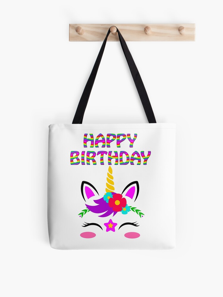 Unicorn Rainbow Duffle Bag by Tobe Fonseca