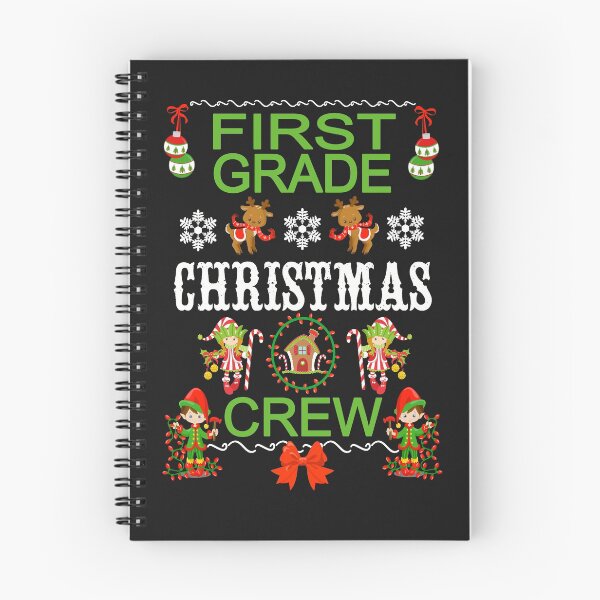 Item preview, Christmas Teacher Student Holiday Gift First Grade Christmas Crew designed and sold by Sapphire Star.