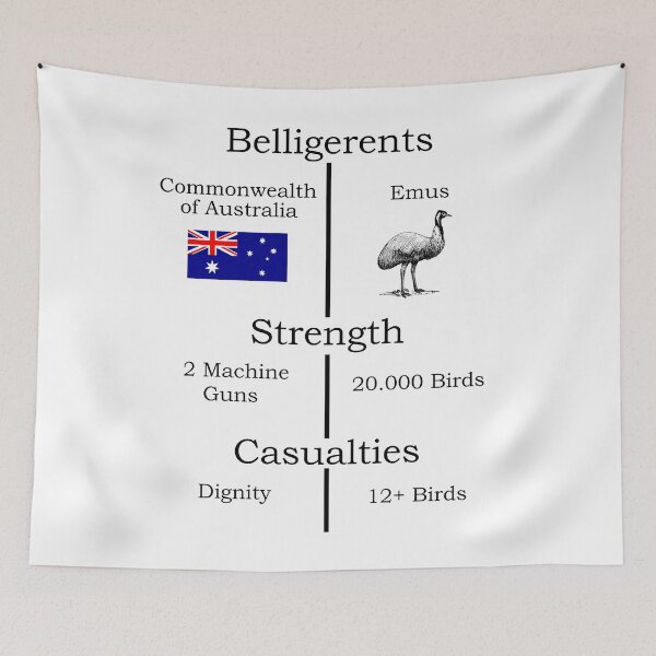 Item preview, Great Emu War Statistic designed and sold by Dator.