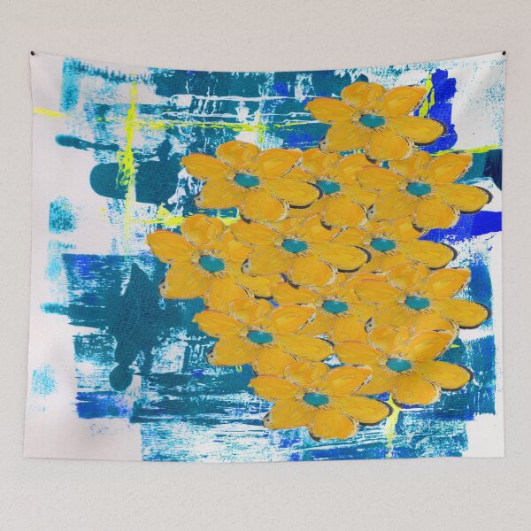 Item preview, FLORAL WATERWAYS designed and sold by KATHLEEN TENNANT ART.