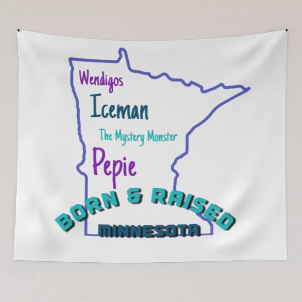 Item preview, Minnesota Cryptids - Born & Raised  designed and sold by carlyscreations.