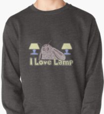 Moth Loves Lamp Meme Pullover