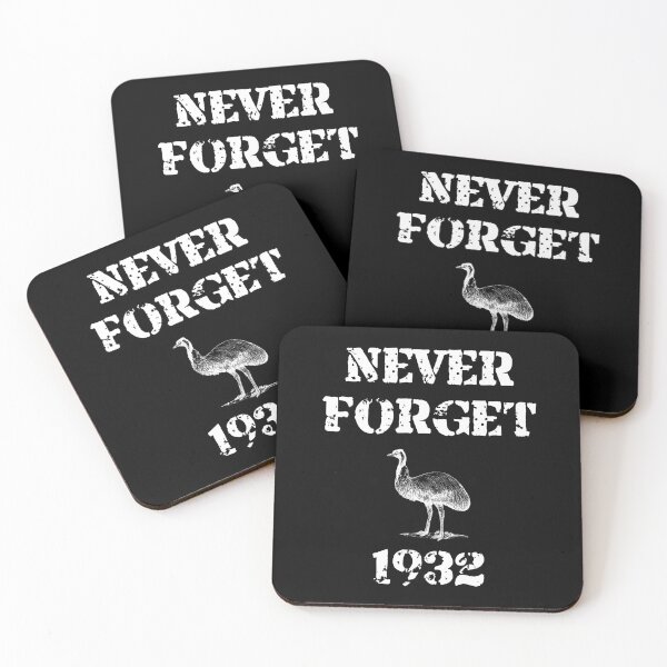 Item preview, Great Emu War Never Forget designed and sold by Dator.