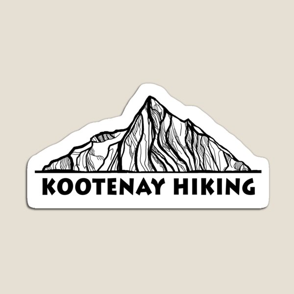 Kootenay Hiking Magnet