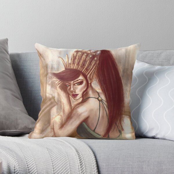 The Balcony Throw Pillow