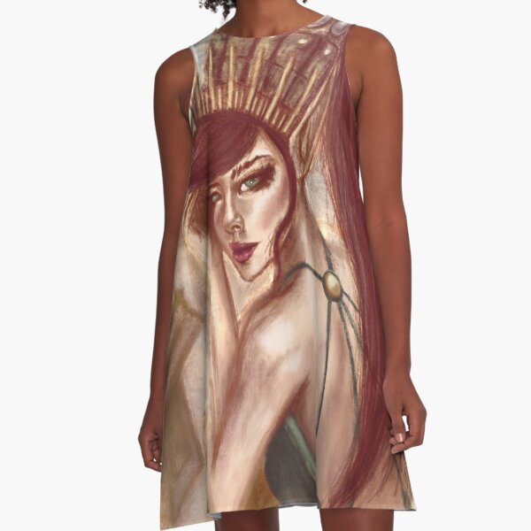 The Balcony A-Line Dress