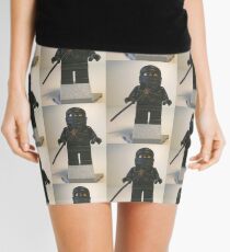 Black Ninja Custom Minifigure Mini Skirt