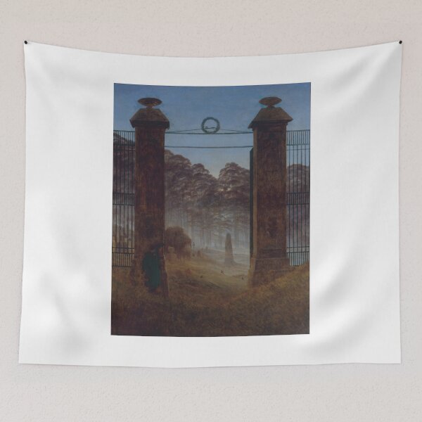 Item preview, Cemetery Gates (Caspar David Friedrich) designed and sold by ArtHistorical.
