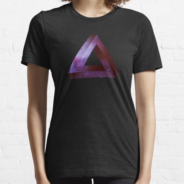 Infinite Penrose Triangle Galaxy Essential T-Shirt