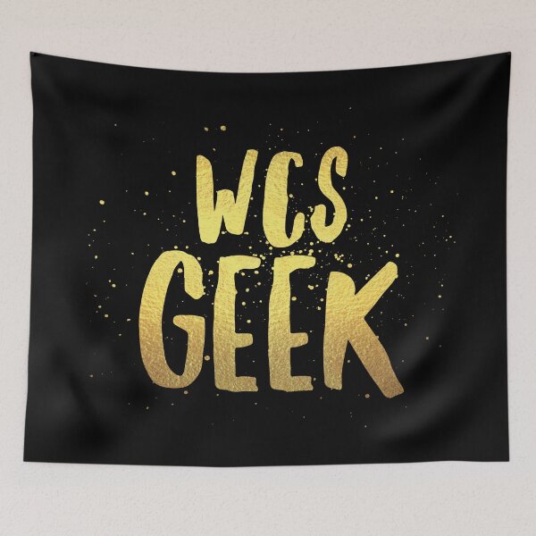 Item preview, WCS Geek Gold designed and sold by Funkymask.