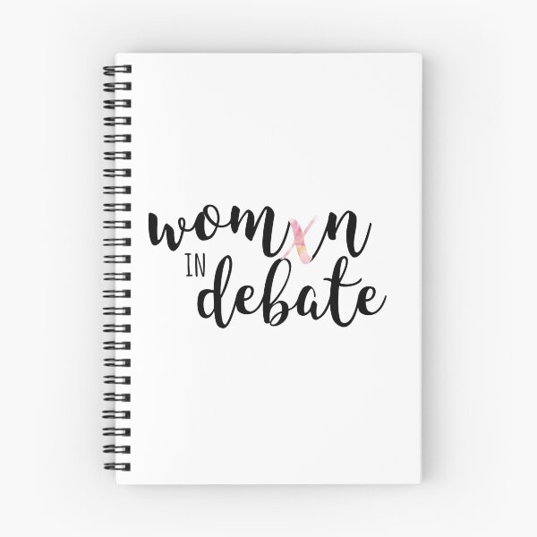 Item preview, "Womxn in Debate" | Pink Watercolor designed and sold by Coronado-BS.
