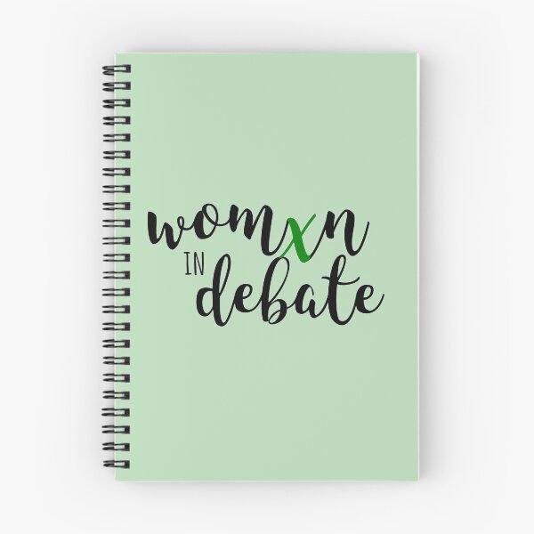 Item preview, "Womxn in Debate" | Green designed and sold by Coronado-BS.