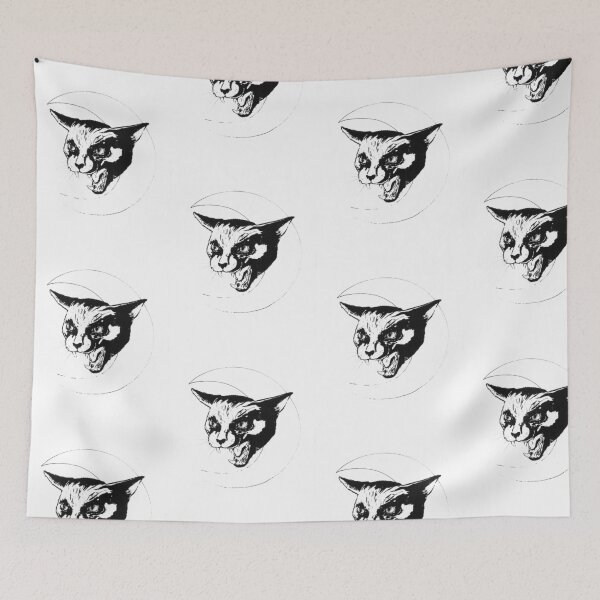 Item preview, Hissing at the Moon designed and sold by Isberg Illustration.