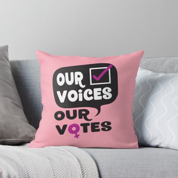 Item preview, OUR VOICES, OUR VOTES - Woman Empowerment designed and sold by jitterfly.