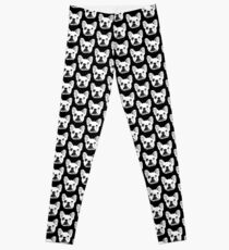 Frenchie Face Wrinkles :D Leggings