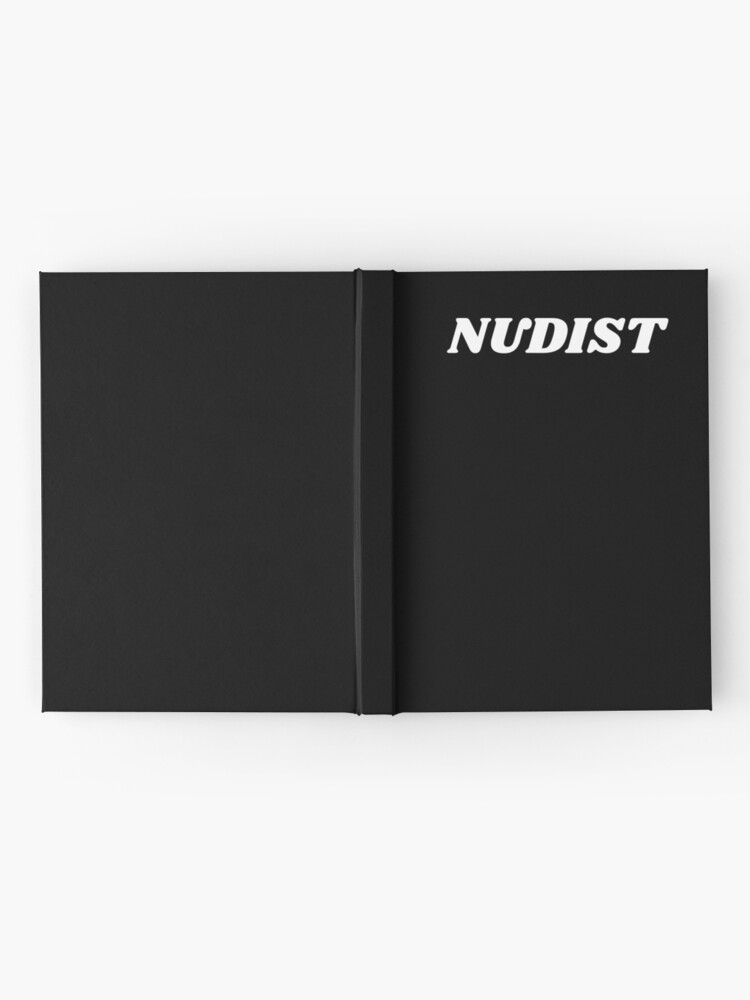 Alternate view of Nudist/Nudity Novelty Design Hardcover Journal