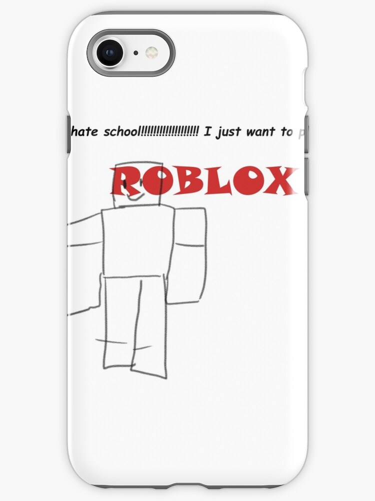 Let Me Play Roblox All Day Iphone Case Cover By Kxohyeah Redbubble - let me play roblox