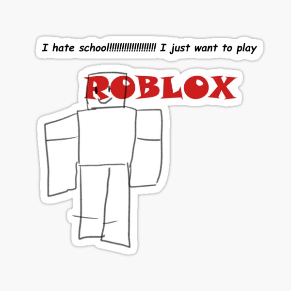 Lets Play Roblox Stickers Redbubble