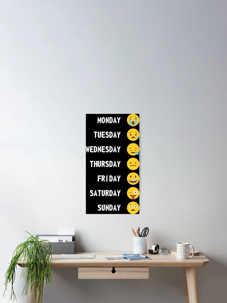 Thumbnail 2 of 3, Poster, Weekly Cycle designed and sold by RicardoTito.