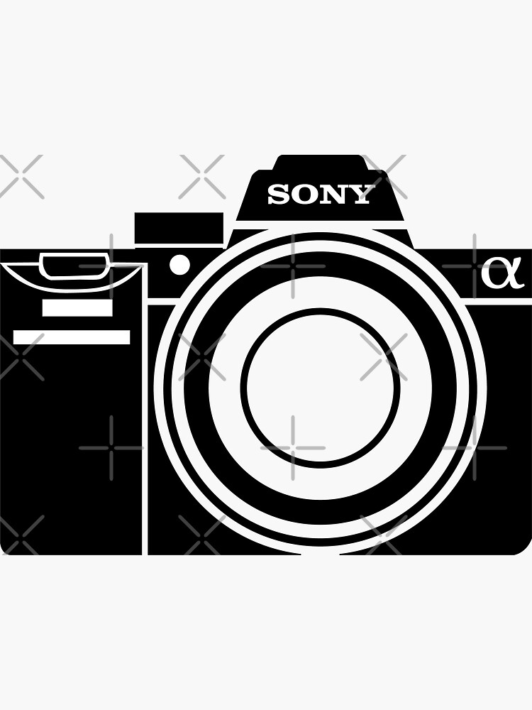 Sony Alpha Camera Sticker By Steveskaar Redbubble