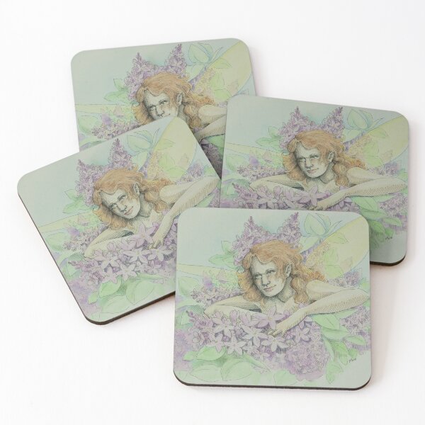 Item preview, Fairy of the Lilacs designed and sold by Hannah Vale.