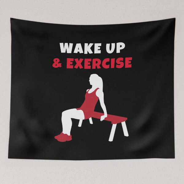 Item preview, Wake up and exercise Bench Dip designed and sold by we1000.