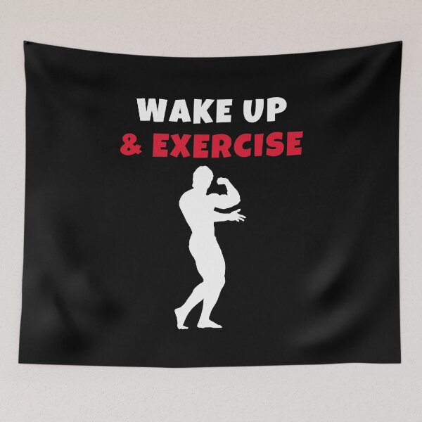 Item preview, Wake up and exercise bodybuilding designed and sold by we1000.