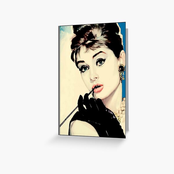 Item preview, AUDREY HEPBURN : Vintage 1974 Breakfast at Tiffanys print  designed and sold by posterbobs.