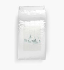Foggy New York Duvet Cover