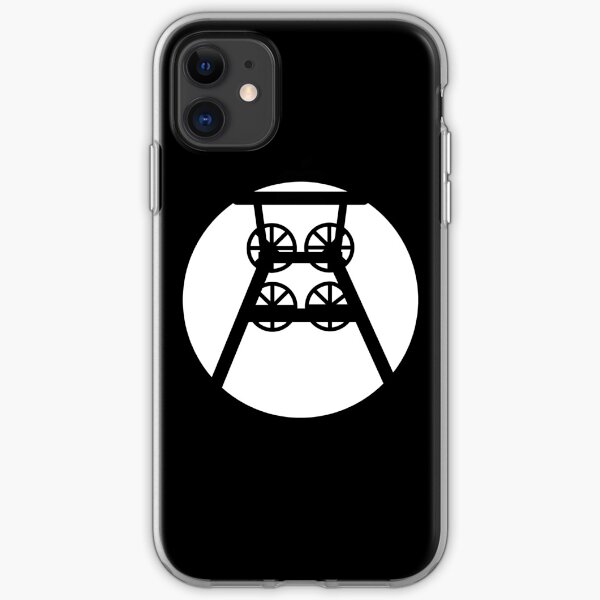 Ruhrpott colliery conveyor tower (w) iPhone Soft Case