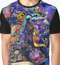 Comic Collage Sly Cooper Graphic T-Shirt