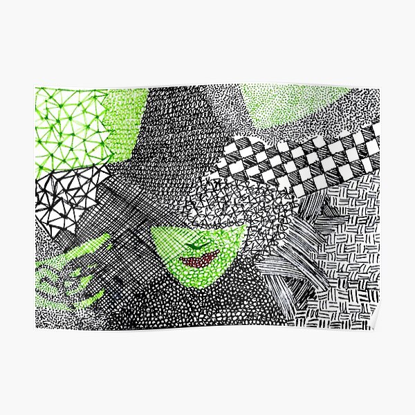 wicked - elphaba Poster
